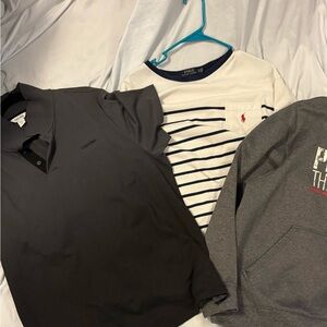 Calvin Klein Charcoal Polo Shirt